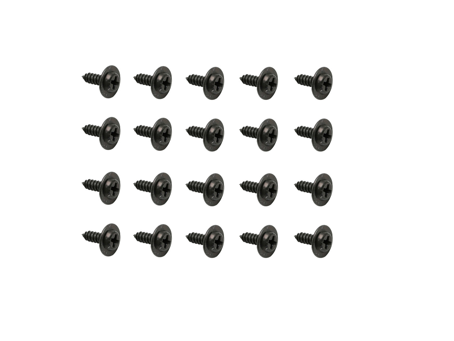 Universal Self Tapper Screw Phillips Mush Head 12.2mm Dia X 14.4mm O/A 20pcs - ST0012
