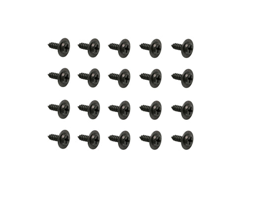 Universal Self Tapper Screw Phillips Mush Head 12.2mm Dia X 14.4mm O/A 20pcs - ST0012