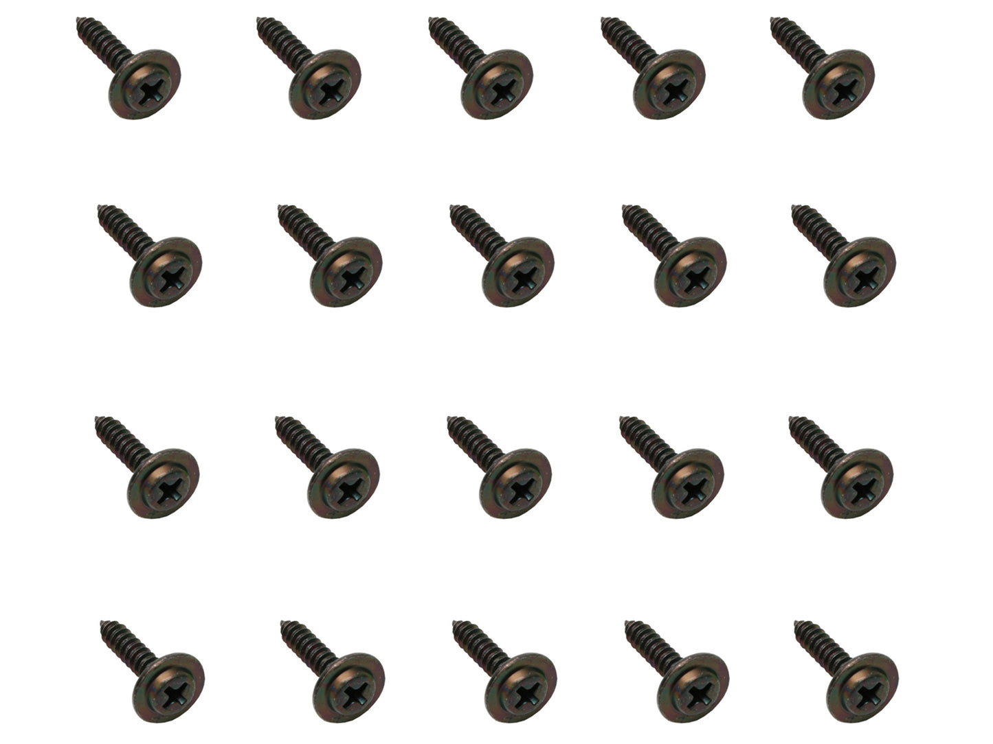 Universal Self Tapper Screw Phillips Mush Head 11.7mm Dia X 21.2mm O/A 20pcs - ST0013
