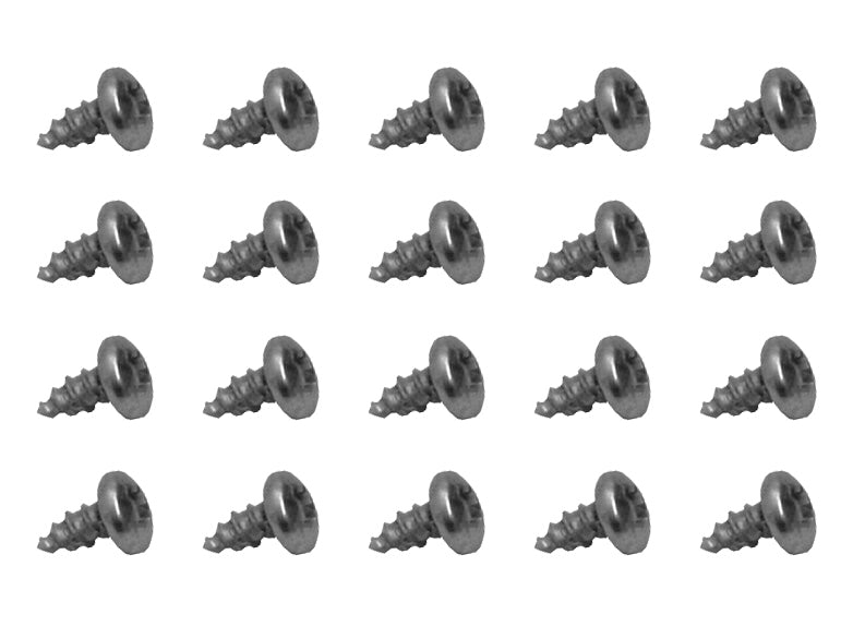 "Universal Self Tapper Screw Phillips Pan Phil Head 6 X 1/4" O/A 20pcs - ST0015"