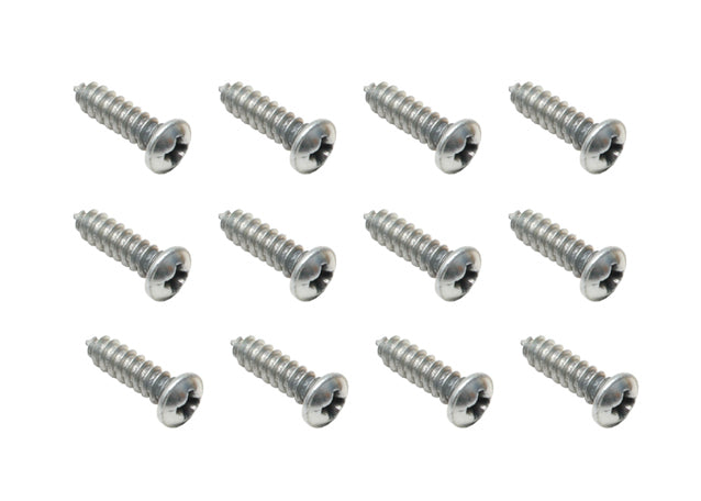 "Universal Self Tapper Screw Phillips Pan HD 8G X 5/8" CR Zinc 12pcs - ST0018"