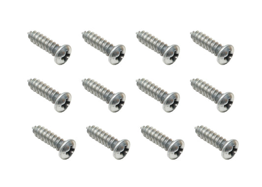 "Universal Self Tapper Screw Phillips Pan HD 8G X 5/8" CR Zinc 12pcs - ST0018"