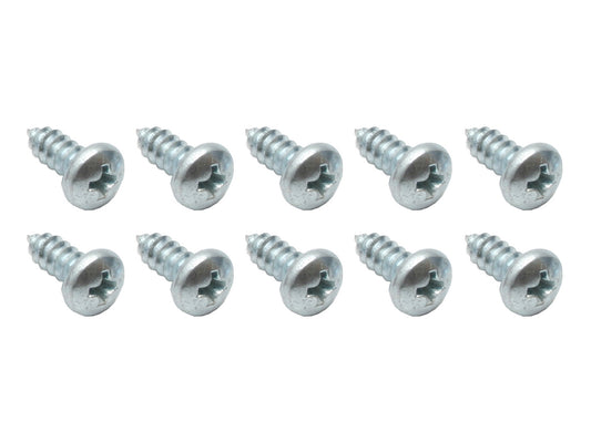 "Universal Self Tapper Screw Pan Head Phillips Self Tapper 10-16 X 1/2" 8pcs - ST0039"
