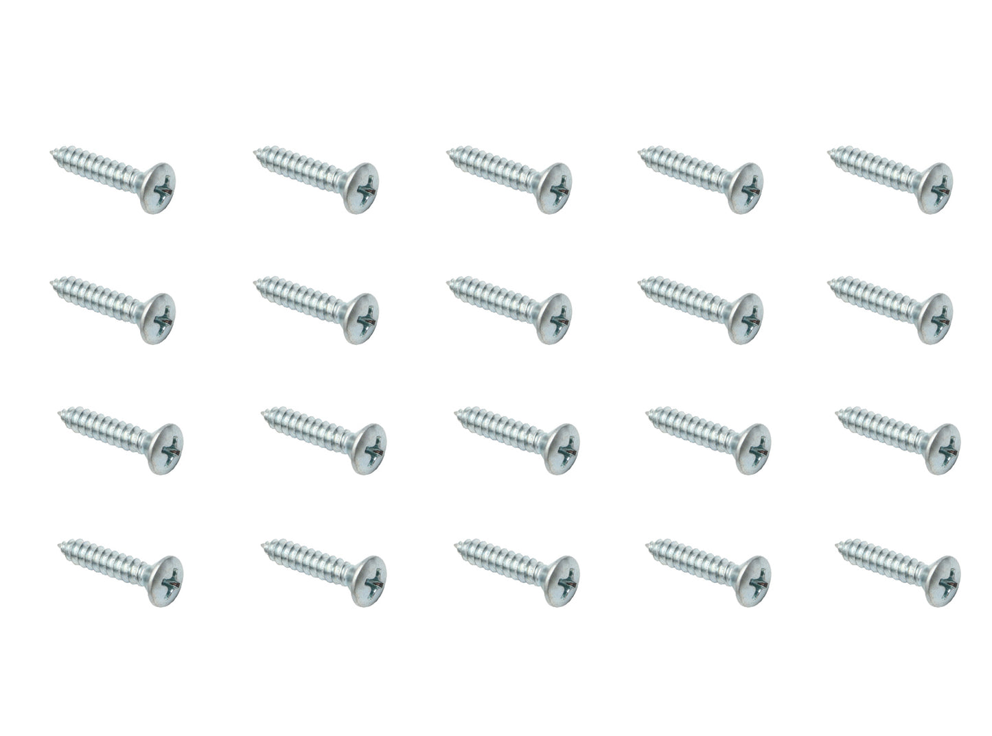 "Holden +Universal Self Tapper Screw Oval Head 8# X 7/8" Countersunk Dome 20pcs - ST0056"