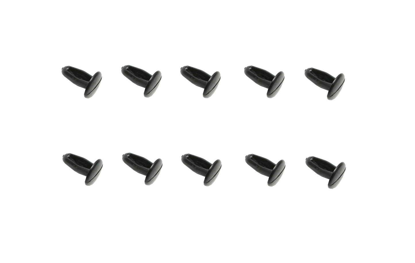 Universal Trim Button Clip Set x10 Push On Plastic interior mould - TC0003