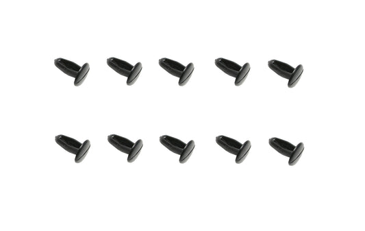 Universal Trim Button Clip Set x10 Push On Plastic interior mould - TC0003
