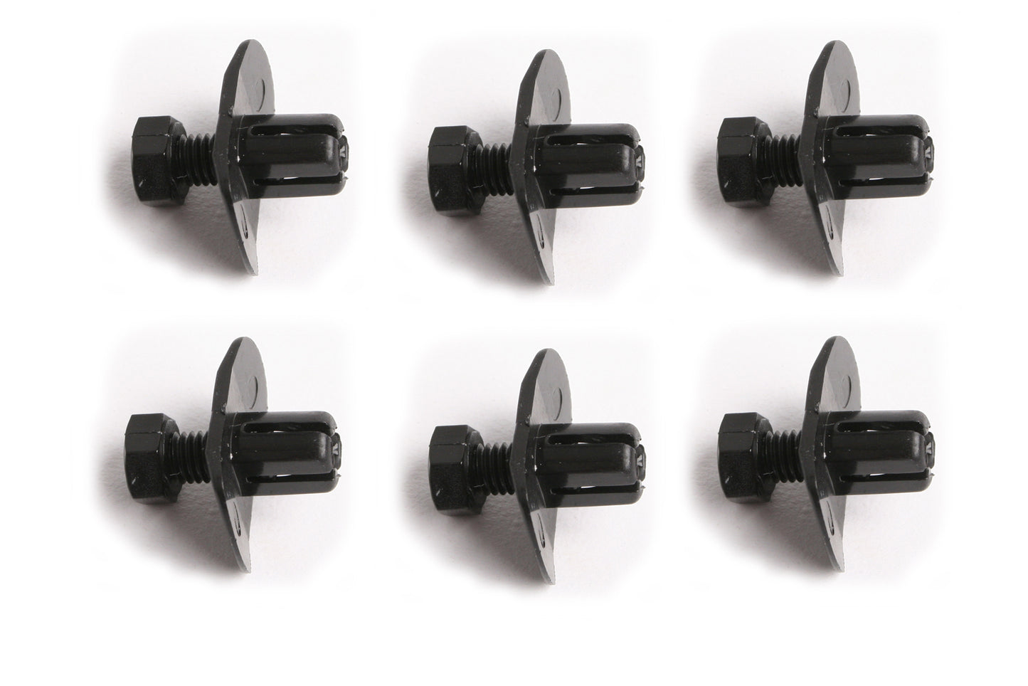 Commodore VN VP VR VS VT +Universal Splash Guard Clip Black 6 Pcs - TC0024