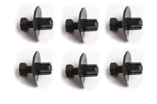Commodore VN VP VR VS VT +Universal Splash Guard Clip Black 6 Pcs - TC0024