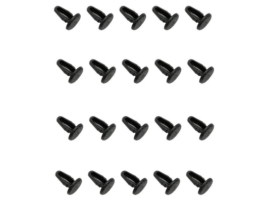 Holden Clip Set Front Seat Rear Panel BLACK HQ HJ HX HZ Torana LC LJ LH LX - TC1001