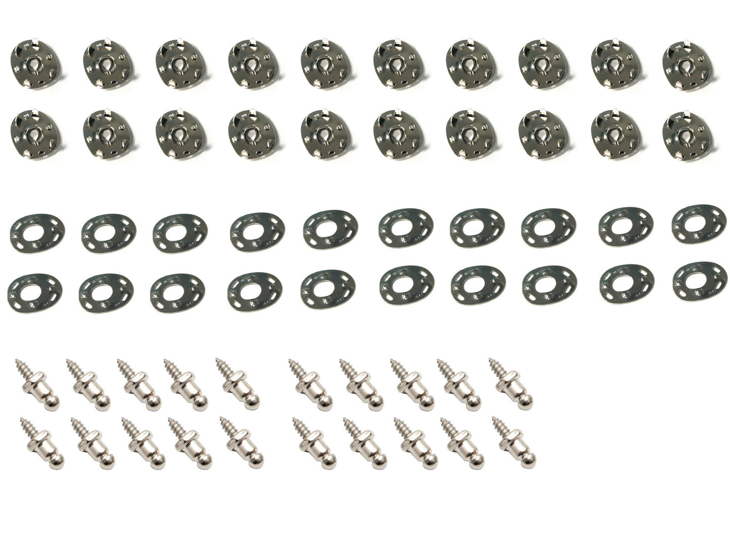 Holden / Ford Ute Tonneau Tarp Attachment Clip Stud Kit - TC1006