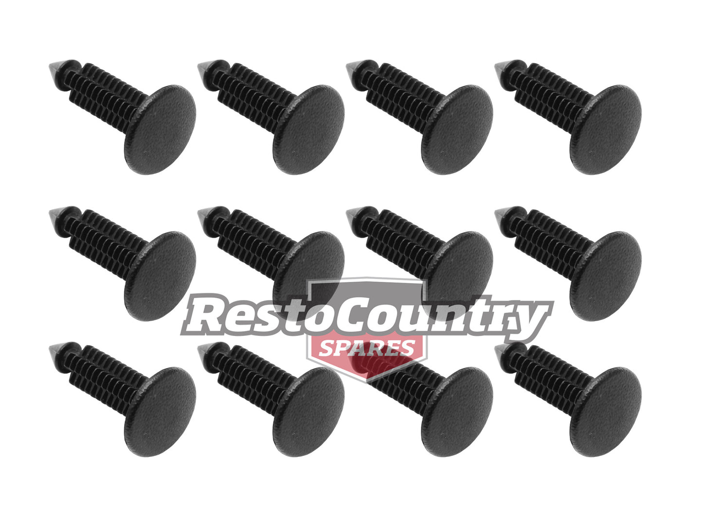 Holden Commodore Inner 1/4 Window Trim CLIP Set x12 VK VL VN VP VR VS Sedan Ute - TC1044