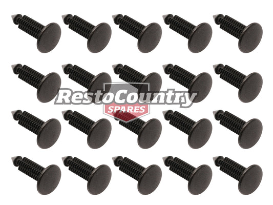 Holden Commodore Wagon Rear Inner Trim Clip Set x20 BLACK VB - VS  Wagon - TC1045