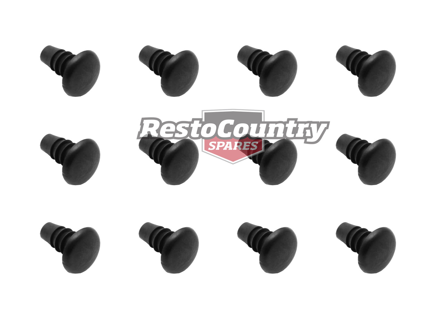 Holden Commodore Carpet Retainer Attaching Button / Clip Set x12 VB VC VH VK VL - TC1046