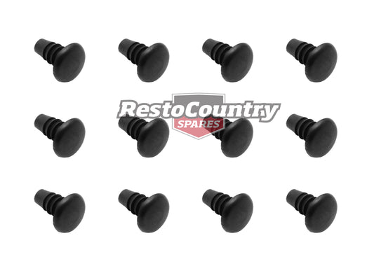 Holden Commodore Carpet Retainer Attaching Button / Clip Set x12 VB VC VH VK VL - TC1046