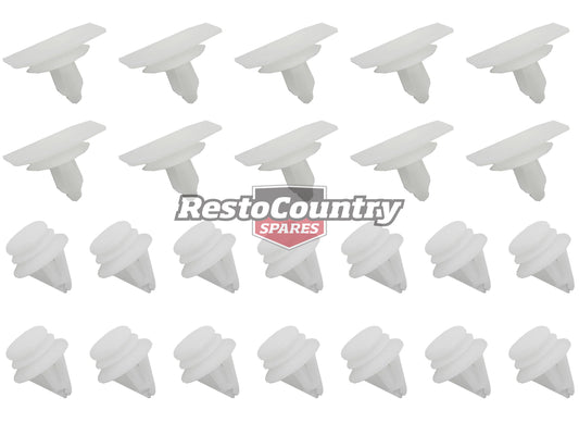 Holden Commodore VE Scuff Plate Clip Set 24 pce - TC1049
