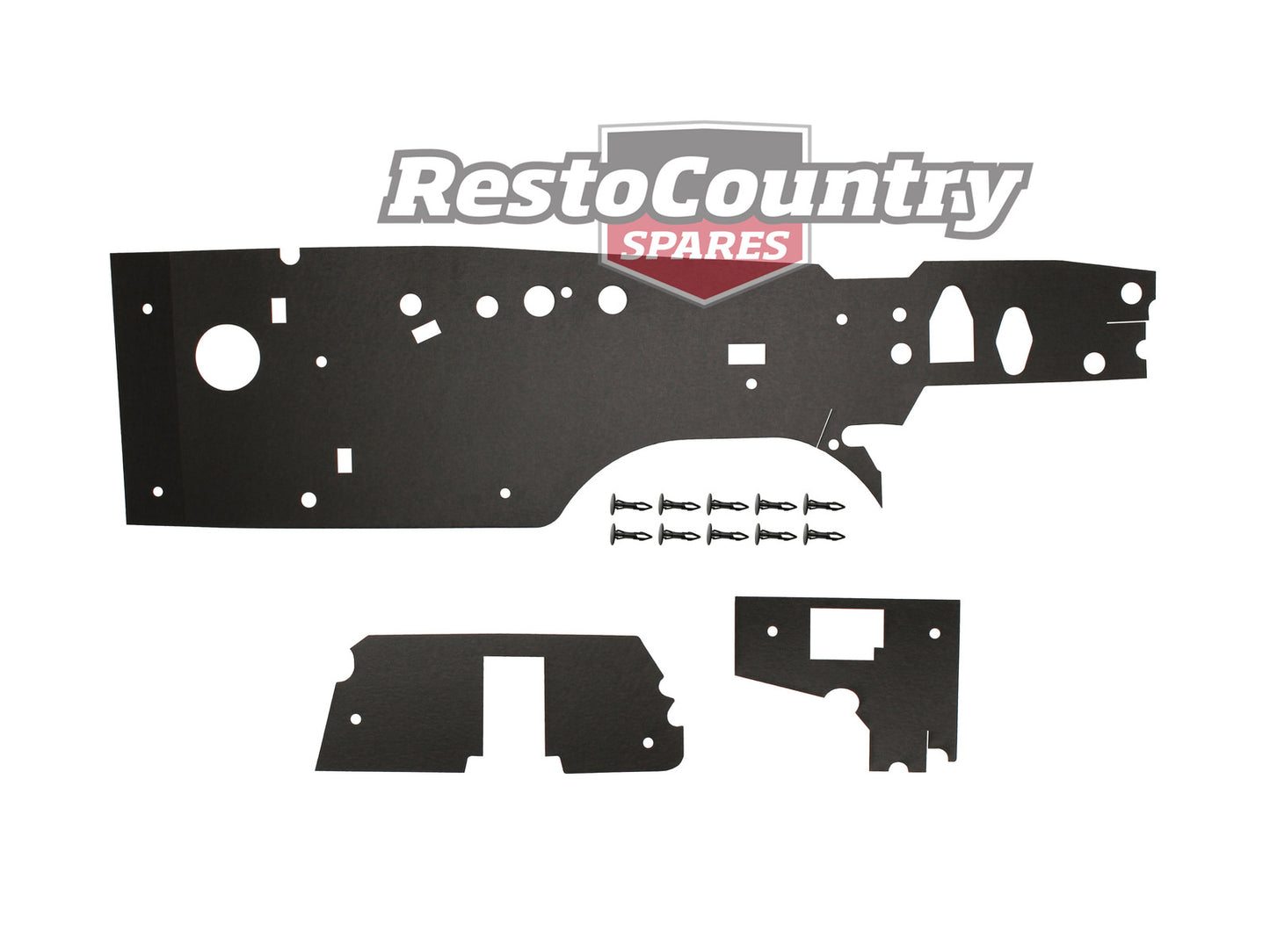 Ford Under Dash Insulation BACKING BOARD XR XT XW XY Falcon pad trim - TC2005B