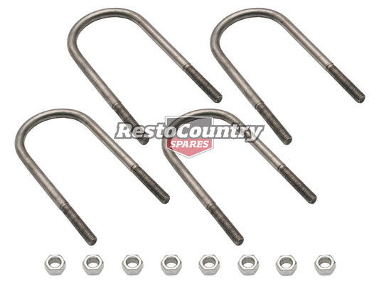 Holden Axle - U Bolts - Diff to Leaf Spring 48 FJ FE FC FB EK EJ EH x4 - UB1004