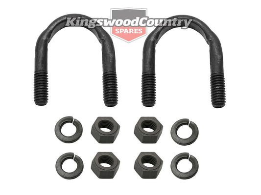 Holden Universal Joint U Bolt +Nut kit Salisbury 10 Bolt HK HT HG uni - UJK003