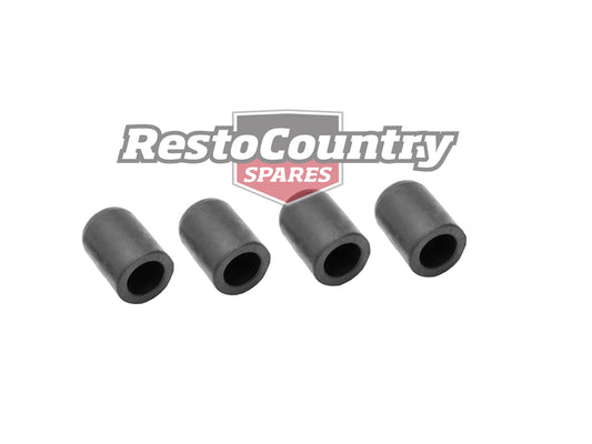 "Rubber Vacuum Block Off Cap Kit x4 1/8" /3mm ID Carby Carburetor hose pipe blank - VC18"
