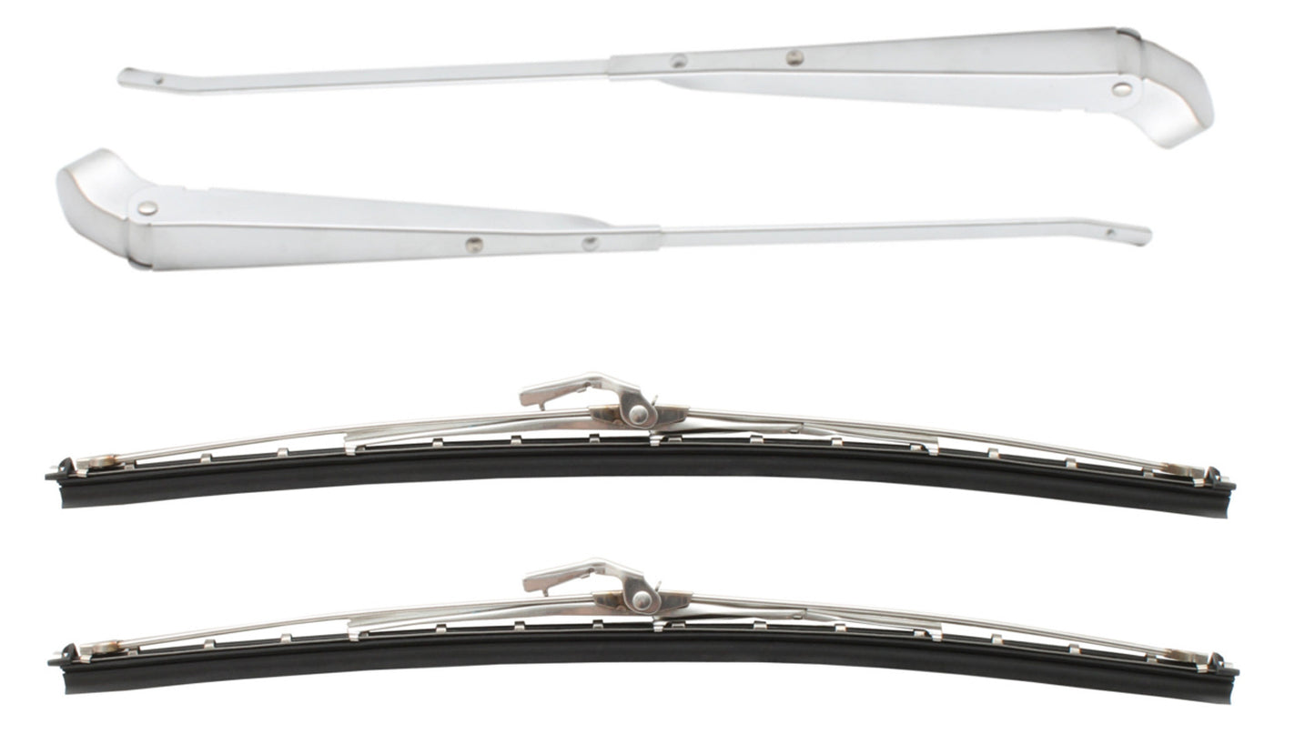 Ford Wiper Arms +Blades x4pcs XR XT XW XY GT windscreen - WB2001