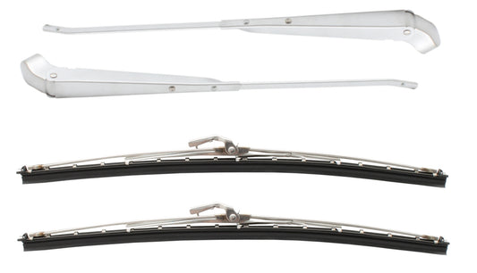 Ford Wiper Arms +Blades x4pcs XR XT XW XY GT windscreen - WB2001