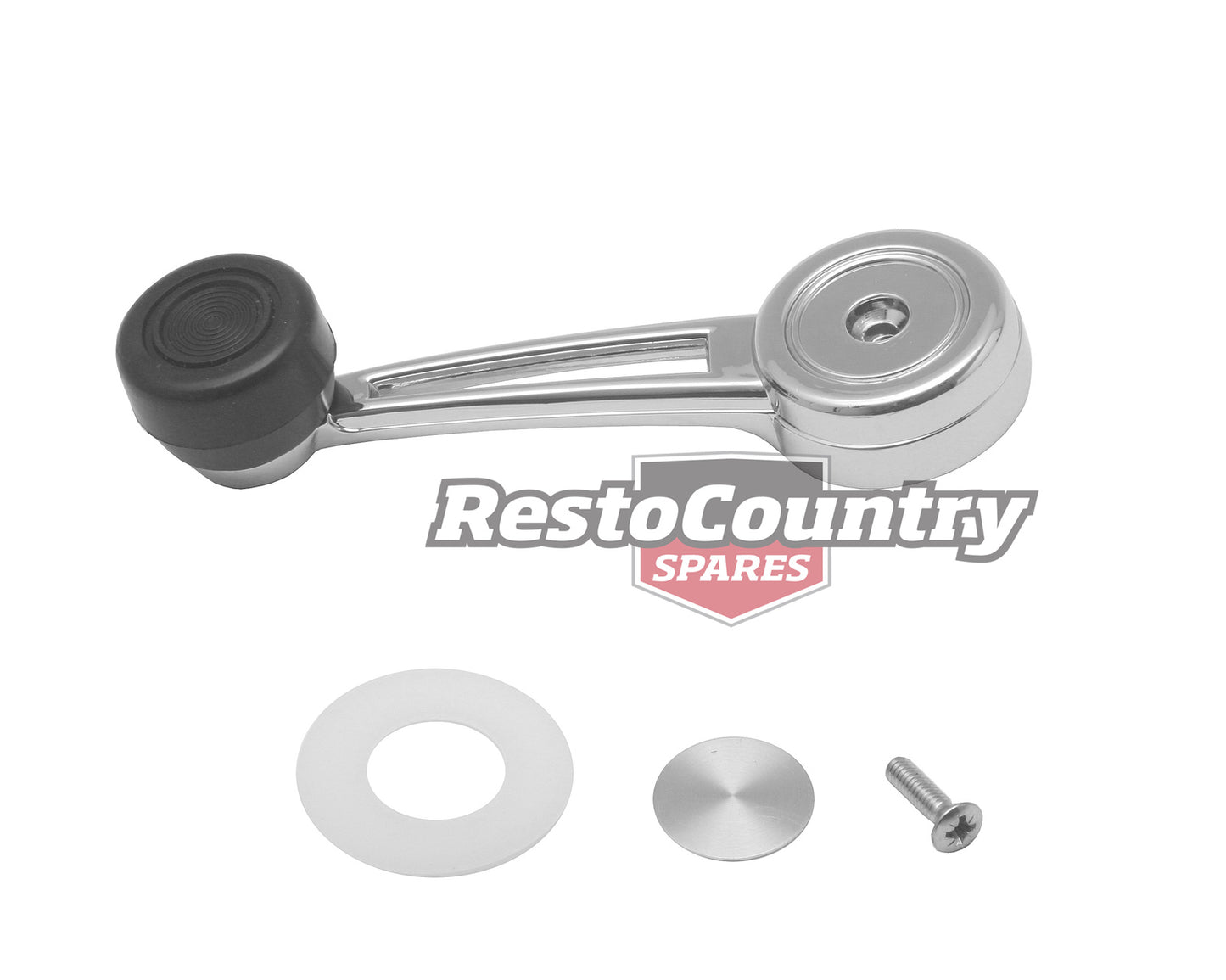 Ford Window Winder Handle + Screw + Cap XT XW XY XA XB XC ZB ZC ZD ZF ZG ZH - WH2000