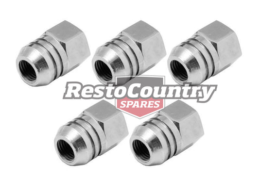 Holden GTS Wheel Nut Set x5 HQ HJ HX Torana LJ LH LX Short Black Head Monaro - WN10045