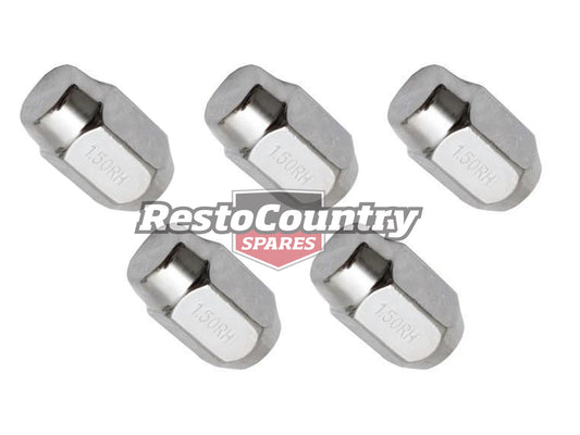 Holden Commodore Acorn Wheel Nut Set x5 VB VC VH VK VL VN VP VR VS VT VX VY VZ - WN10065