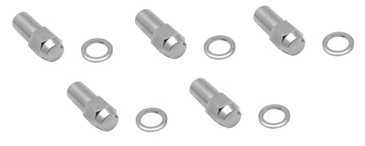 Ford Wheel Nuts + Washer XY GTHO / Cobra Bathurst 5pcs chrome dome - WN20005