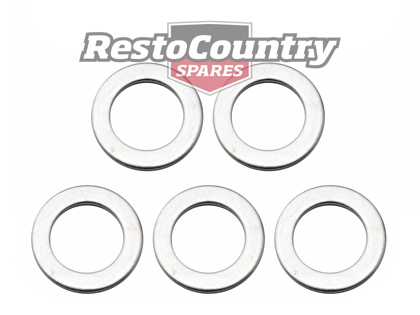 Ford / Holden Wheel Nut Washer Set x5 Suit Mag XK - XF. FX - HQ - WB - WN3000