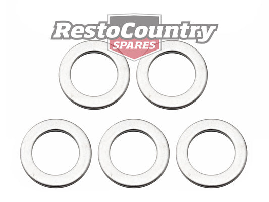 Ford / Holden Wheel Nut Washer Set x5 Suit Mag XK - XF. FX - HQ - WB - WN3000