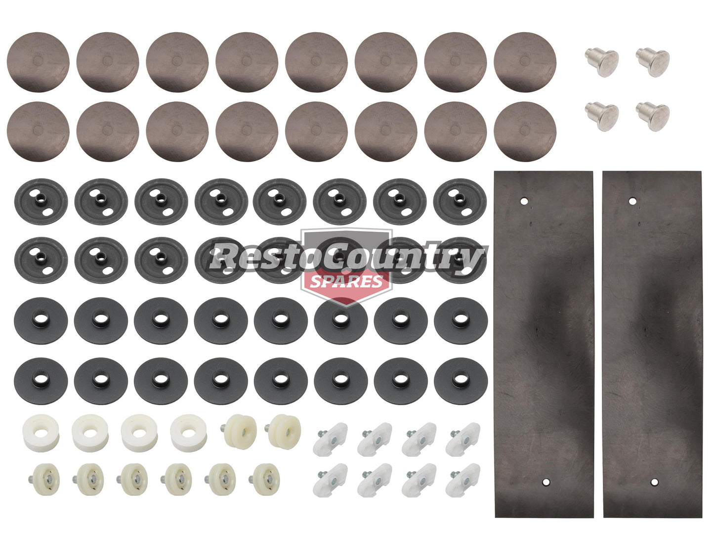 Holden Monaro Coupe Window Regulator Roller Repair Kit Door + 1/4 Panel HQ HJ HX - WRK1003