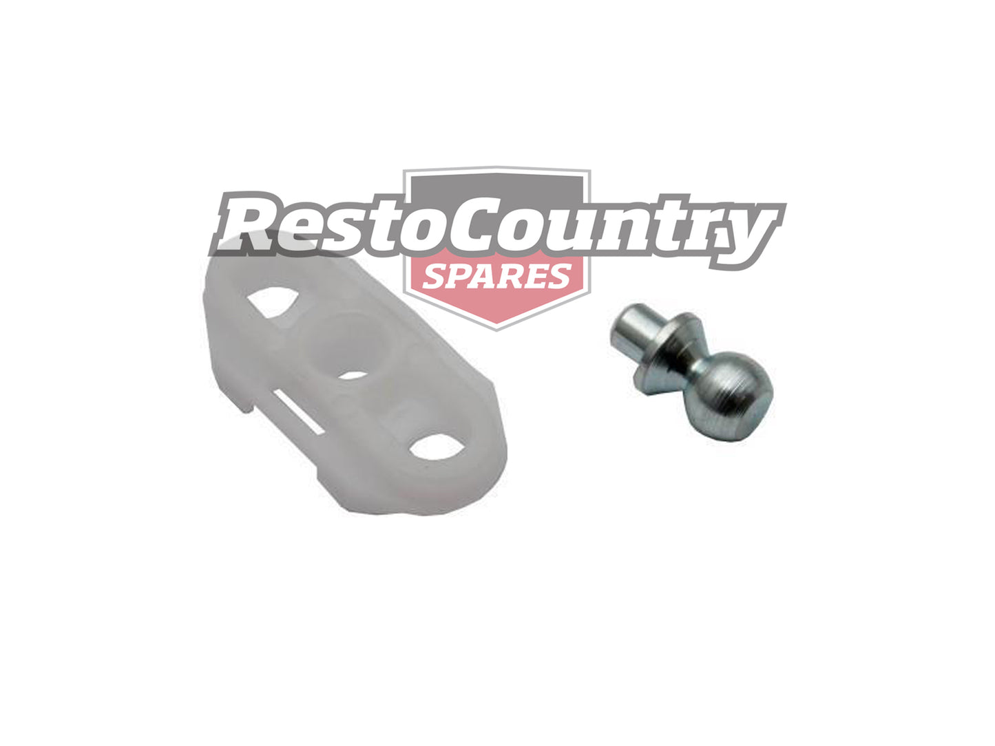 Ford Window Regulator Roller + Stud Repair Kit XR XT XW XY ZA ZB ZC ZD door - WRK2020