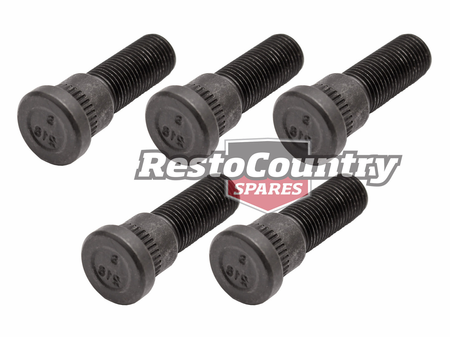 Ford Wheel Stud Set x5 XK - XT Front DRUM. XE XF ZA - ZK Rear DRUM - WS2000
