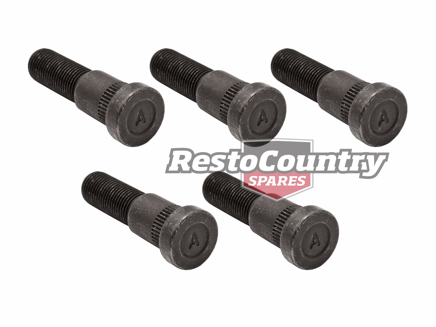 Ford Front Wheel Studs x5 XB XC XE XF XG XH EA EB ED WITH Front Disc - WS2003