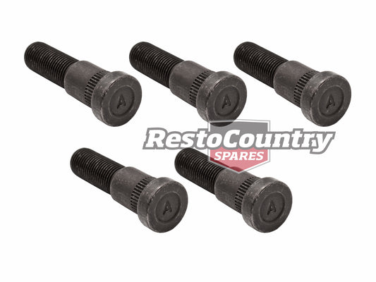 Ford Front Wheel Studs x5 XB XC XE XF XG XH EA EB ED WITH Front Disc - WS2003
