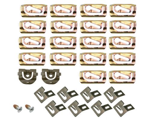 Holden Windscreen Moulding Clip +Screw Kit REAR HQ HJ HX HZ window trim - WSC1002