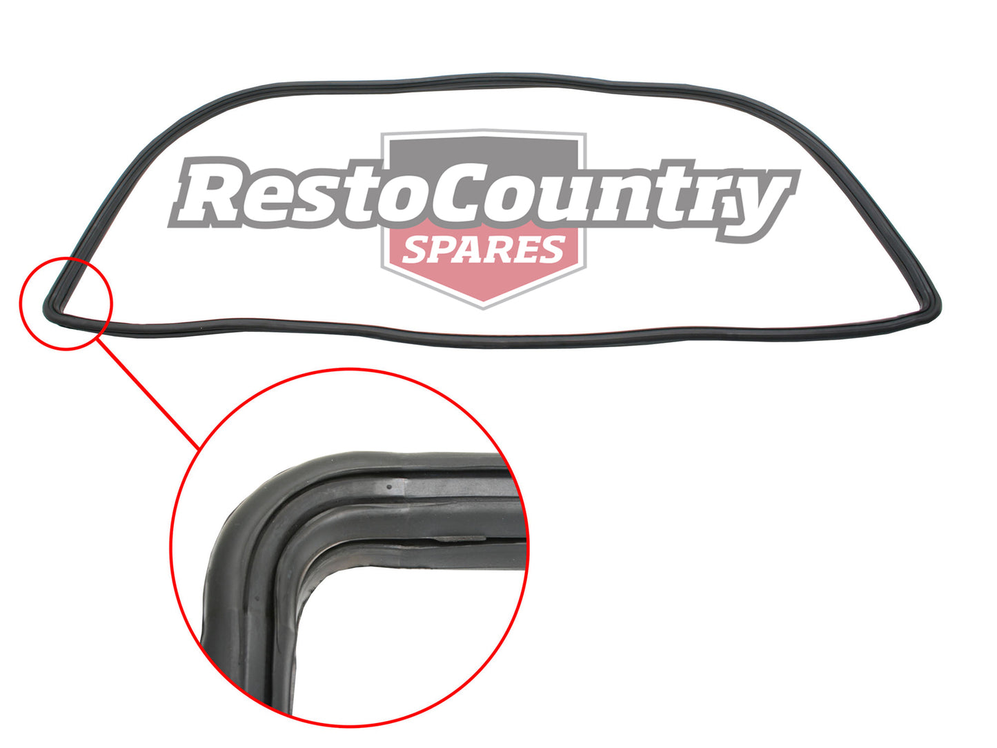 Holden Torana FRONT Windscreen Seal HB LC LJ TA SEDAN or COUPE window rubber - WSF103