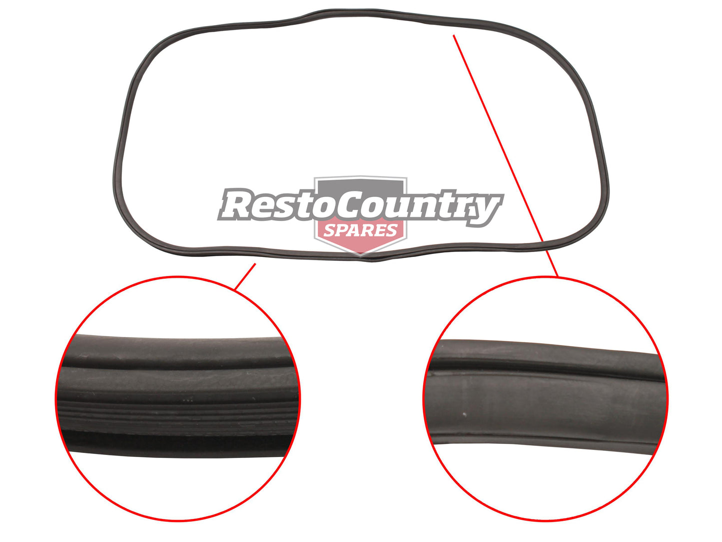 Holden Monaro FRONT Windscreen Seal HK HT HG window rubber  glass - WSF110D