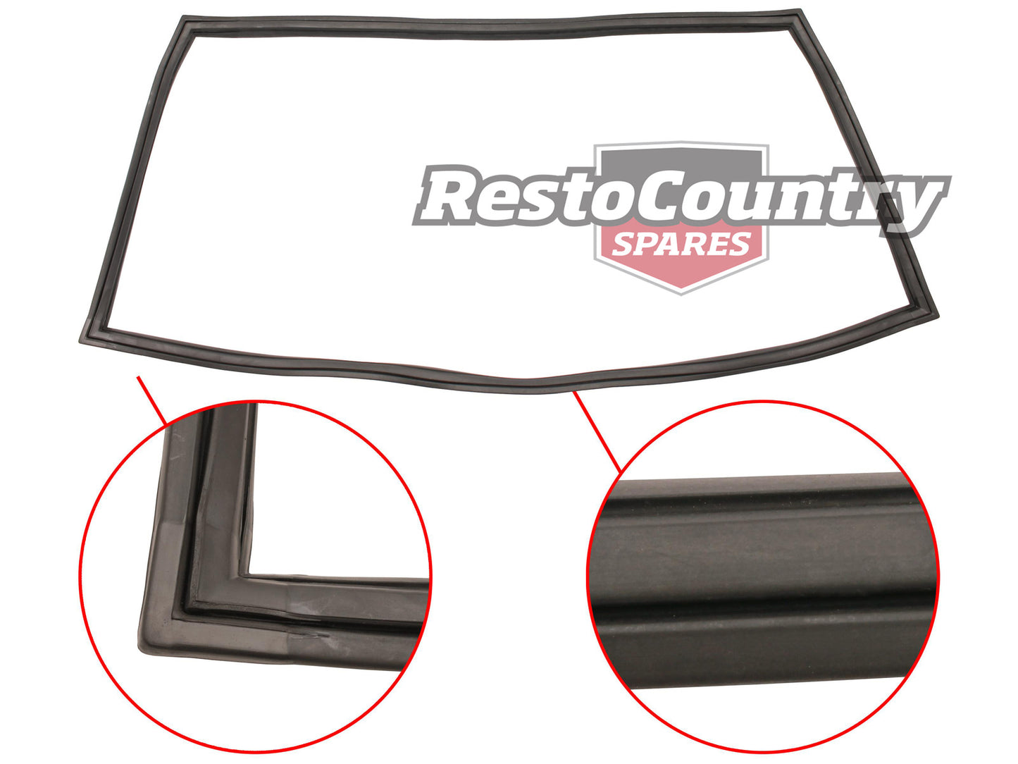Holden Commodore REAR Windscreen Seal VC VH SL/E. VK VL Calais window rubber SLE - WSR124B