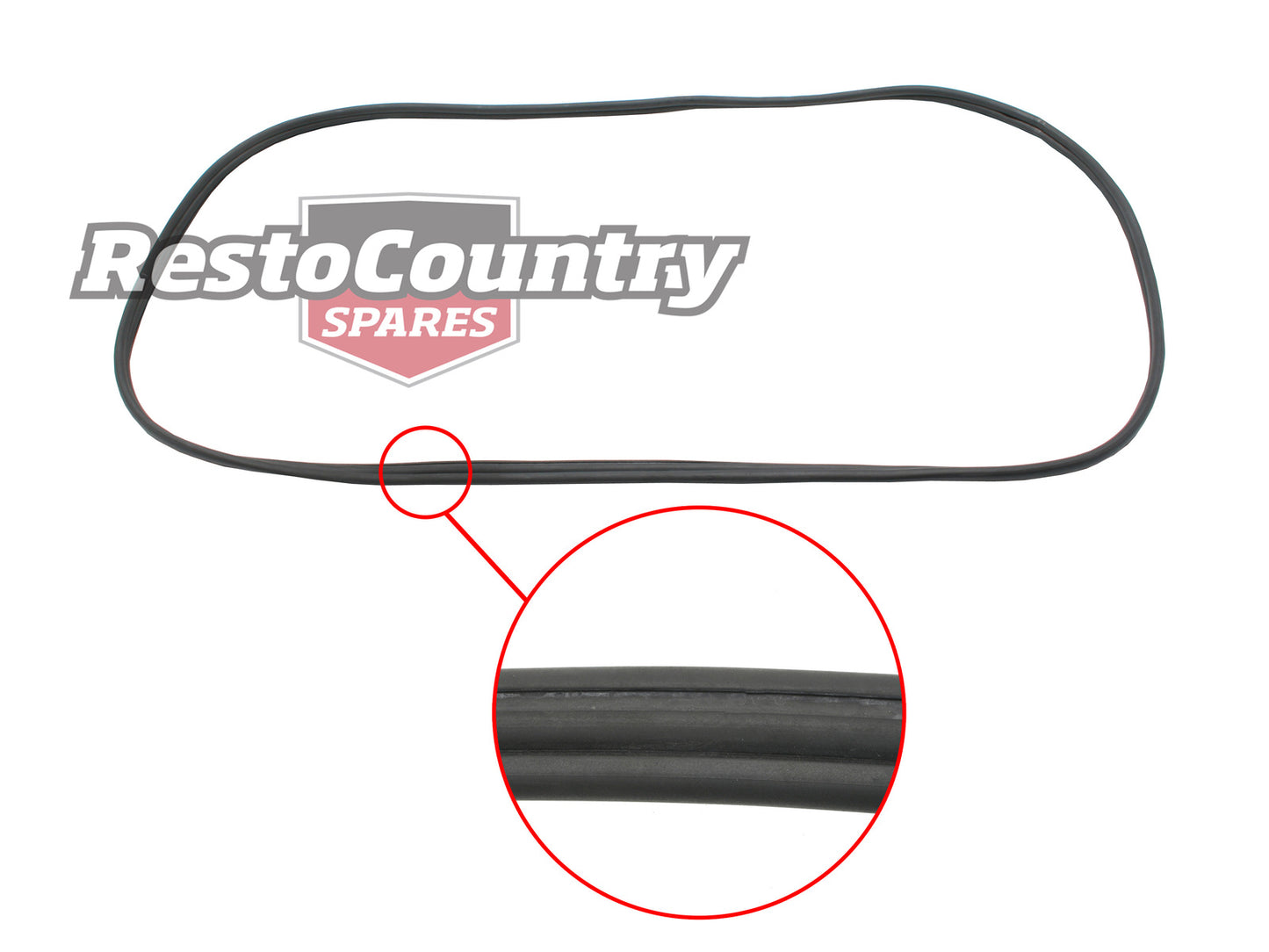 Holden Torana Hatchback Rear Windscreen Window Seal LH LX UC glass - WSR130