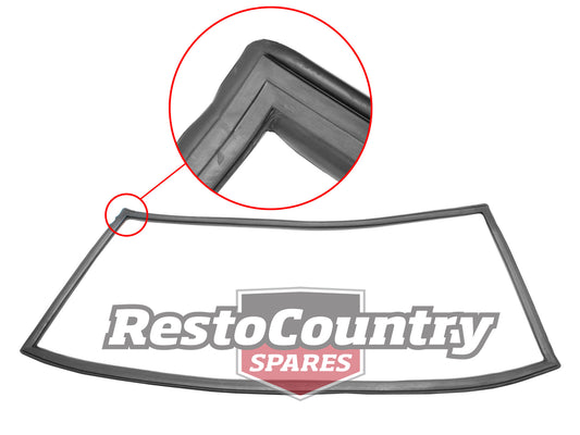 Ford REAR Windscreen Seal XD XE XF GL Sedan NO MOULD window rubber - WSR237