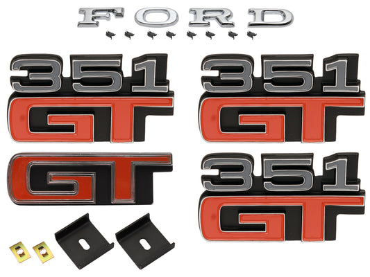 Badge Kit XA Falcon GT Coupe - XABK2