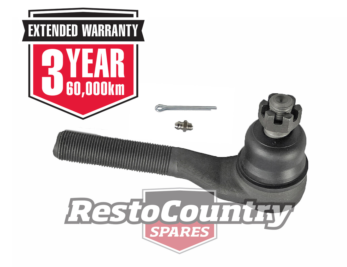 Ford Tie Rod End x1 OUTER XD XE XF XG Falcon ZJ ZK ZL Fairlane CASTELLATED Nut - XD3289A