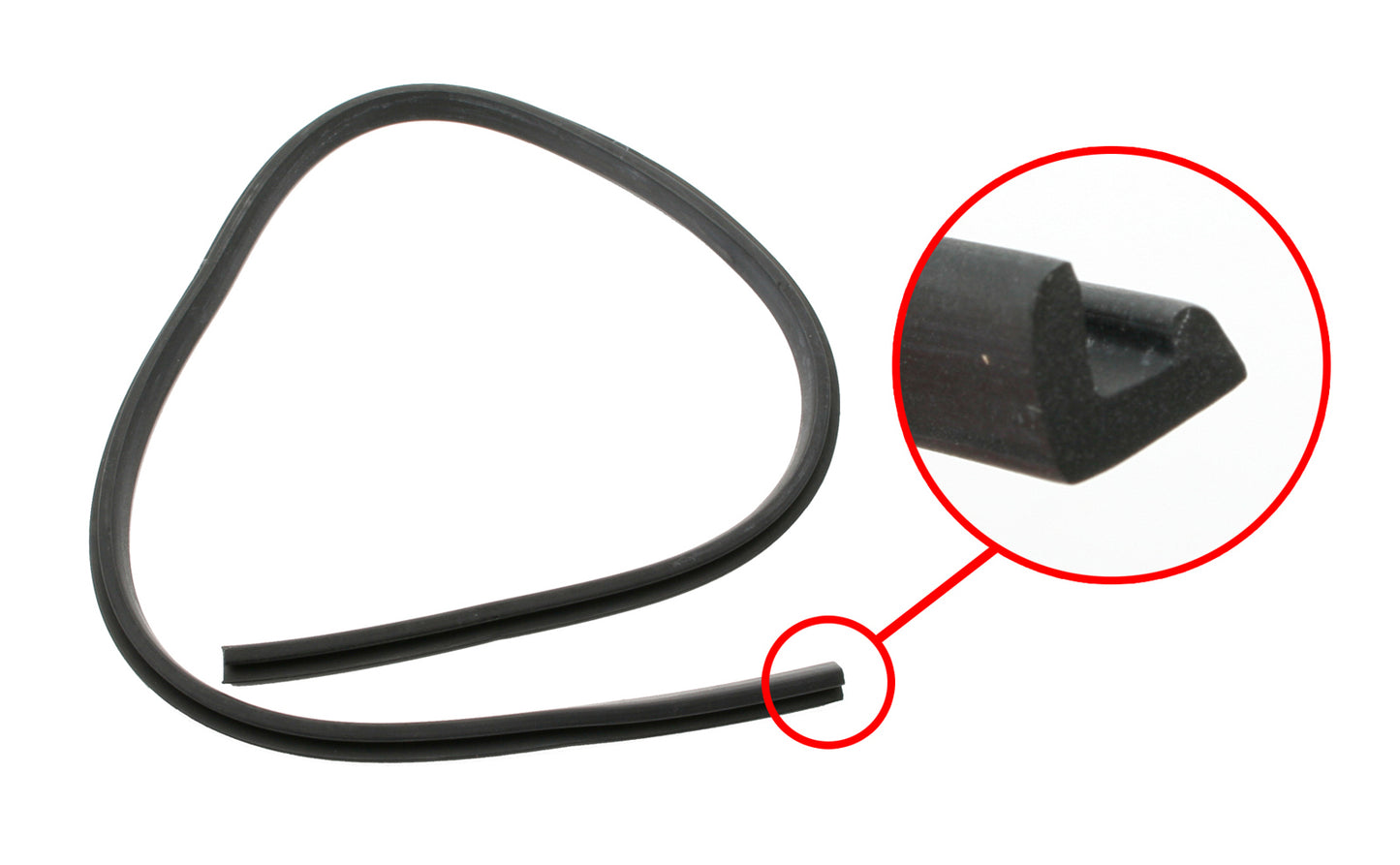 Ford Overrider To Bumper Bar Insulator Rubber Strip XR XT XW XY ZA ZB ZC ZD nudge - XR17B907A