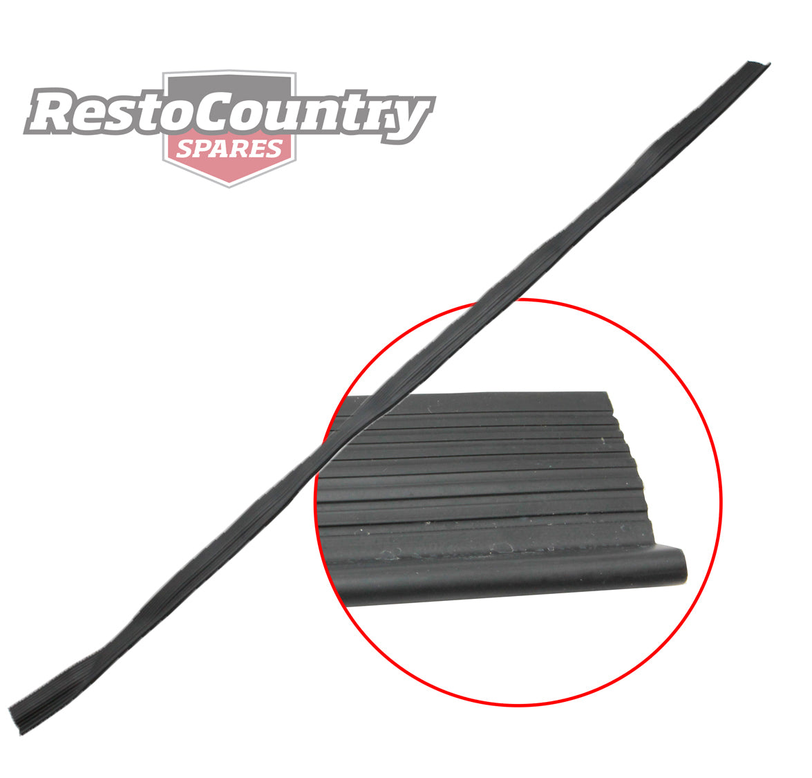 Ford Rear Bumper Bar Dust Strip Rubber XR XT XW XY Falcon insert - XW17808A