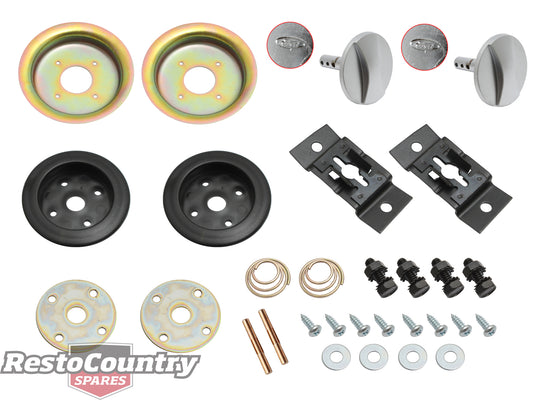 Suit Ford Bonnet Lock Pin Kit XY GT Falcon. pin hold down striker hood - XY16700KT