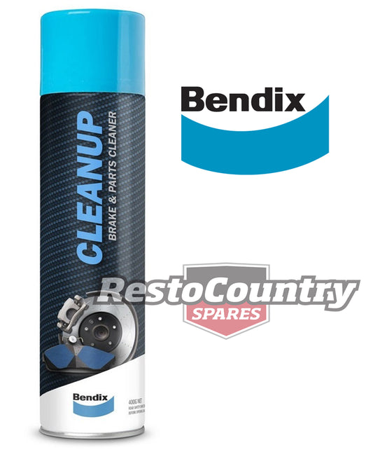 Bendix Cleanup Brake Parts Cleaner 400gm Spray Can wheel clean workshop tool